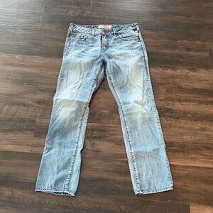 Y2K Stylish Light Blue Boyfriend Jeans